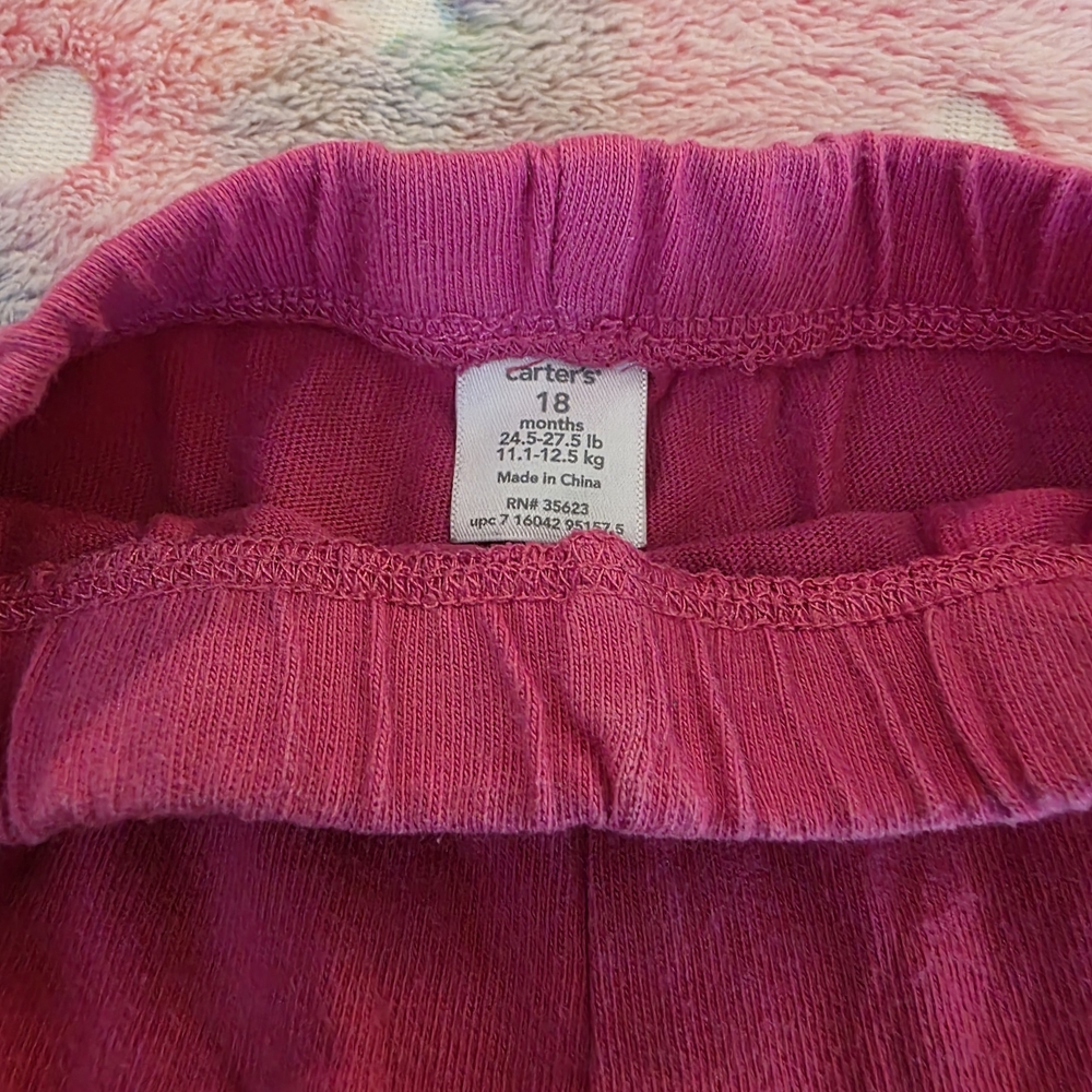 Carter's Pink Baby Pants